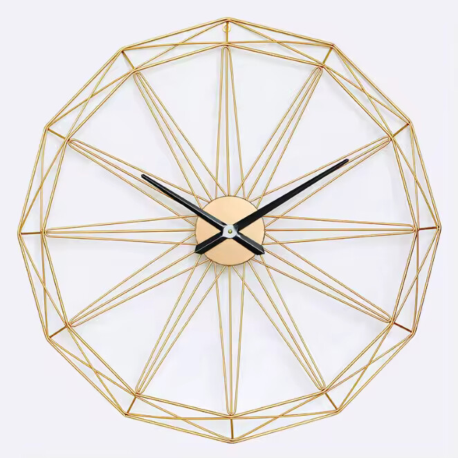 Reloj de pared de metal de gran tamaño OEM, reloj grande decorativo para el hogar, estilo rural antiguo, hierro desgastado, Número romano, cuarzo