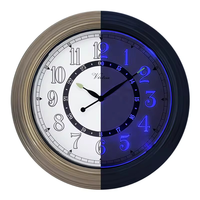 metal outdoor wall clock