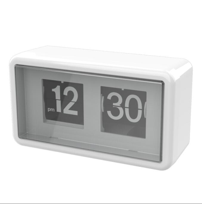 analog flip alarm clock