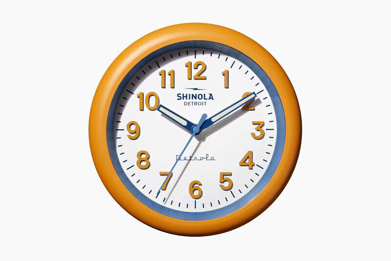 Shinola's Detrola Wall Clock: A Sustainable Statement Piece