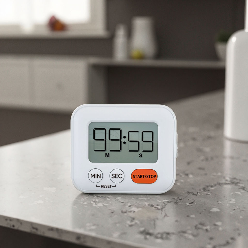 Temporizador electrónico digital portátil de cuenta regresiva para cocina, gimnasio, enseñanza, actividades infantiles, uso en la oficina, hecho de plástico duradero.