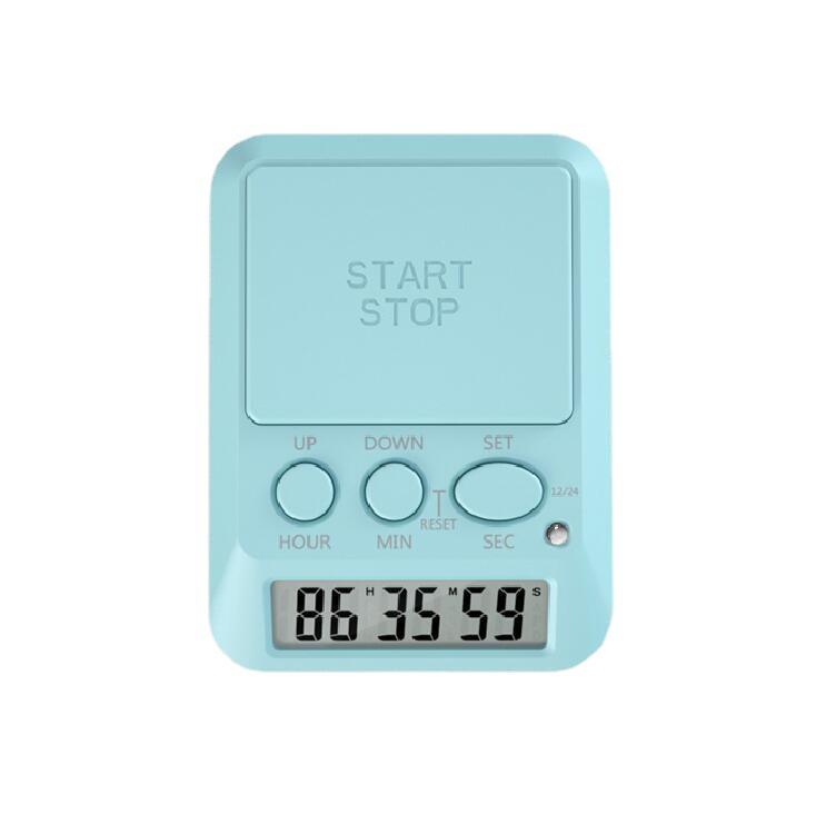 Temporizador electrónico de cocina novedoso con alarma digital de cuenta regresiva y temporizador para cocinar huevos, ideal para el estudio de niños, aulas, reuniones y uso en la oficina. Batería.