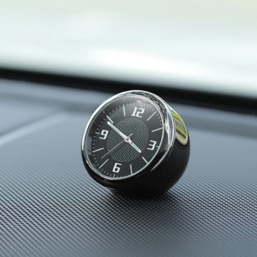 Mini reloj de ventilación para coche, reloj para salpicadero, decoración para coche, regalo promocional con precio mayorista económico.