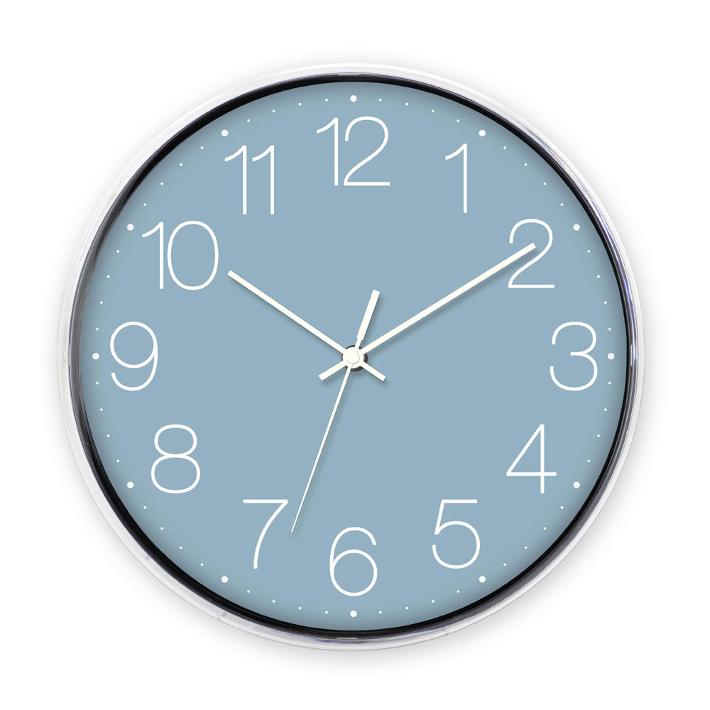 Promotional Plastic Wall Clock with Custom Logo