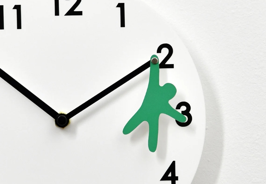 Who Says Wall Clocks Are Old-Fashioned?